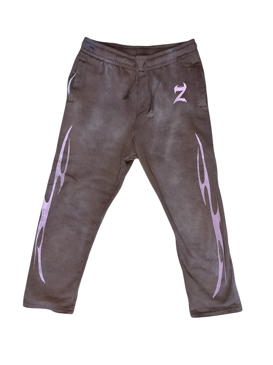 Brown "Tribal" Sweats